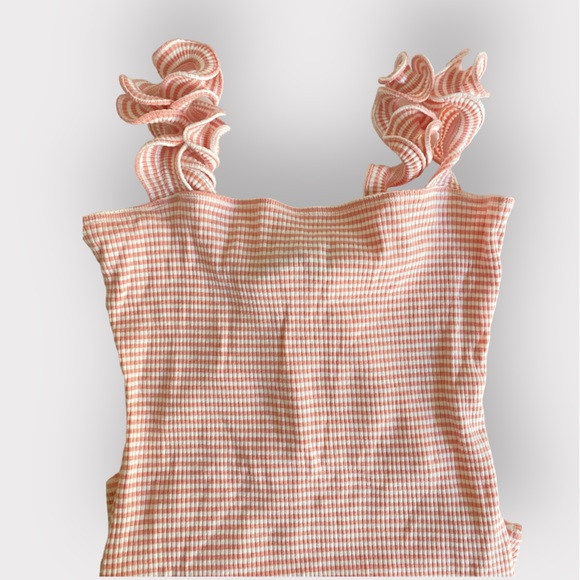 EUC Reformation Hampton Stripe Bodysuit | Large - Picture 4 of 6